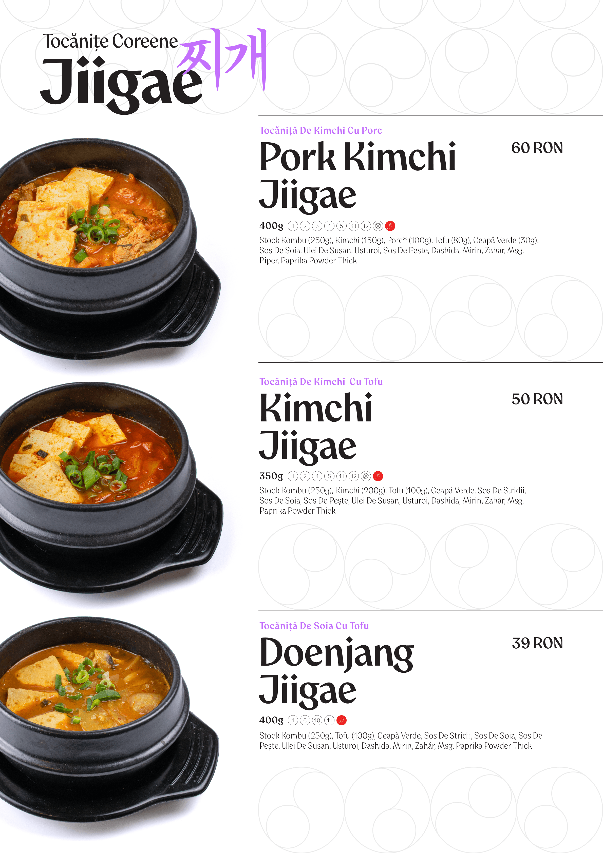 Menu page 10
