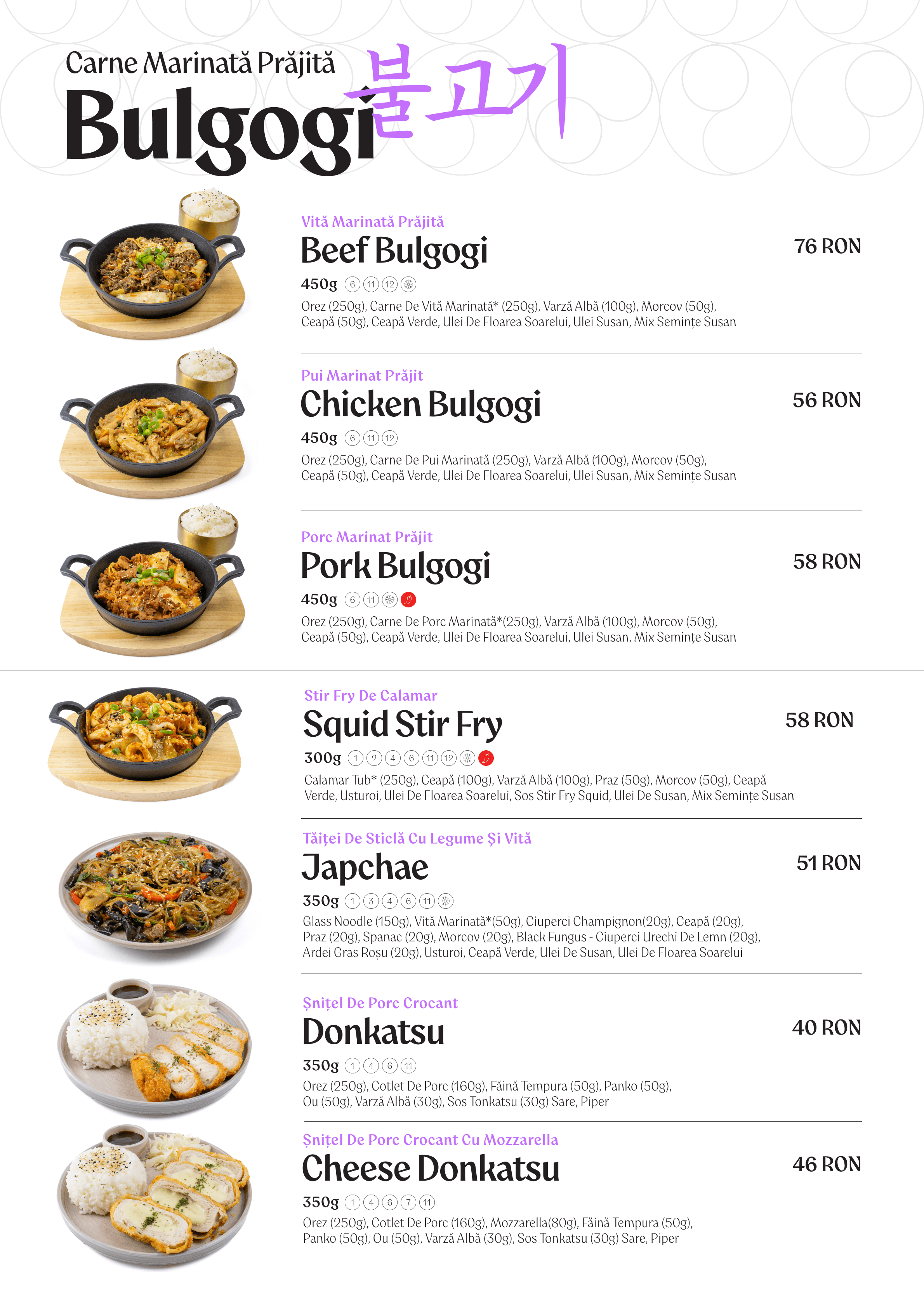 Menu page 6