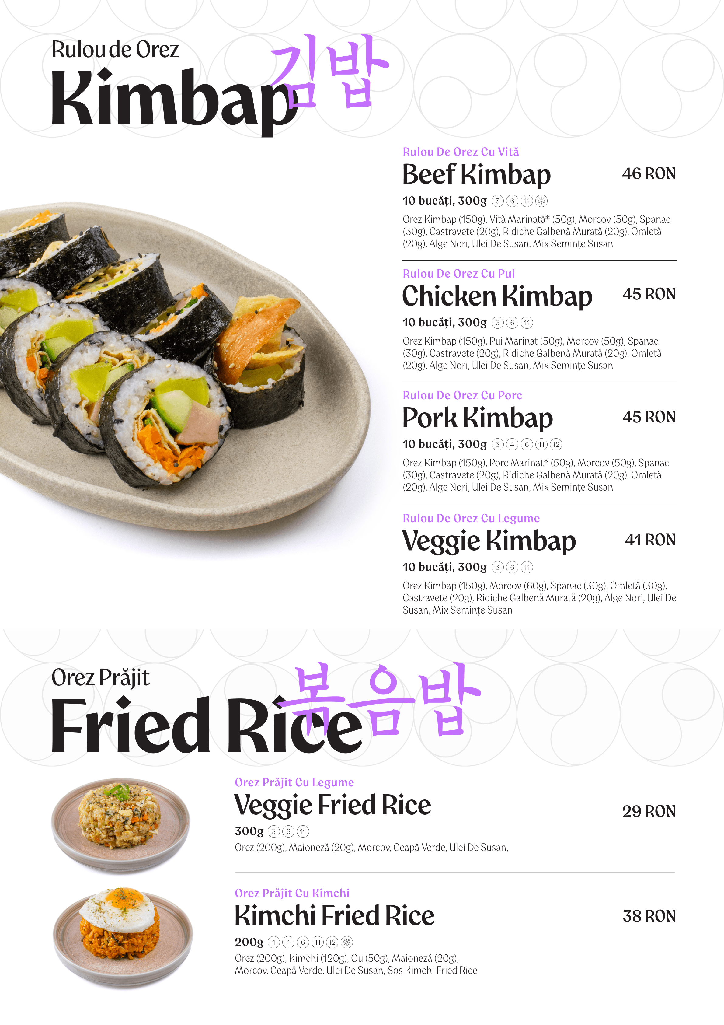 Menu page 7